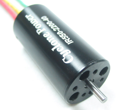 Cyclone Power IR550-2200-40 Inrunner Motor with Motor Shaft 4.0mm (Brushless Motor)
